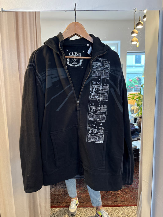 GUESS Zip-Hoodie, L