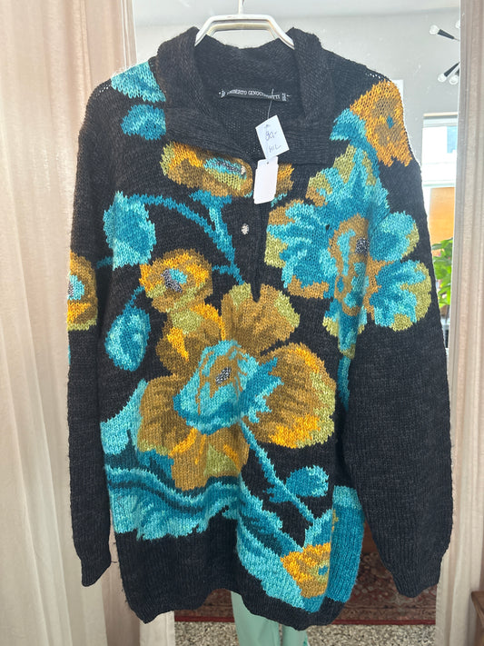 Pullover Umberto Ginocchietti, Made in Italy, Vintage, M/L